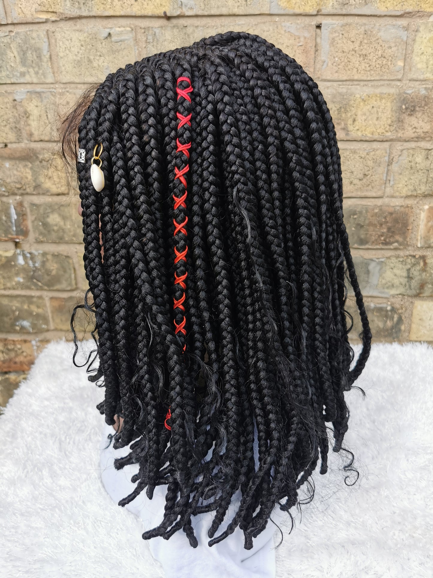 Braids Wig - Lace Front style - Tayo
