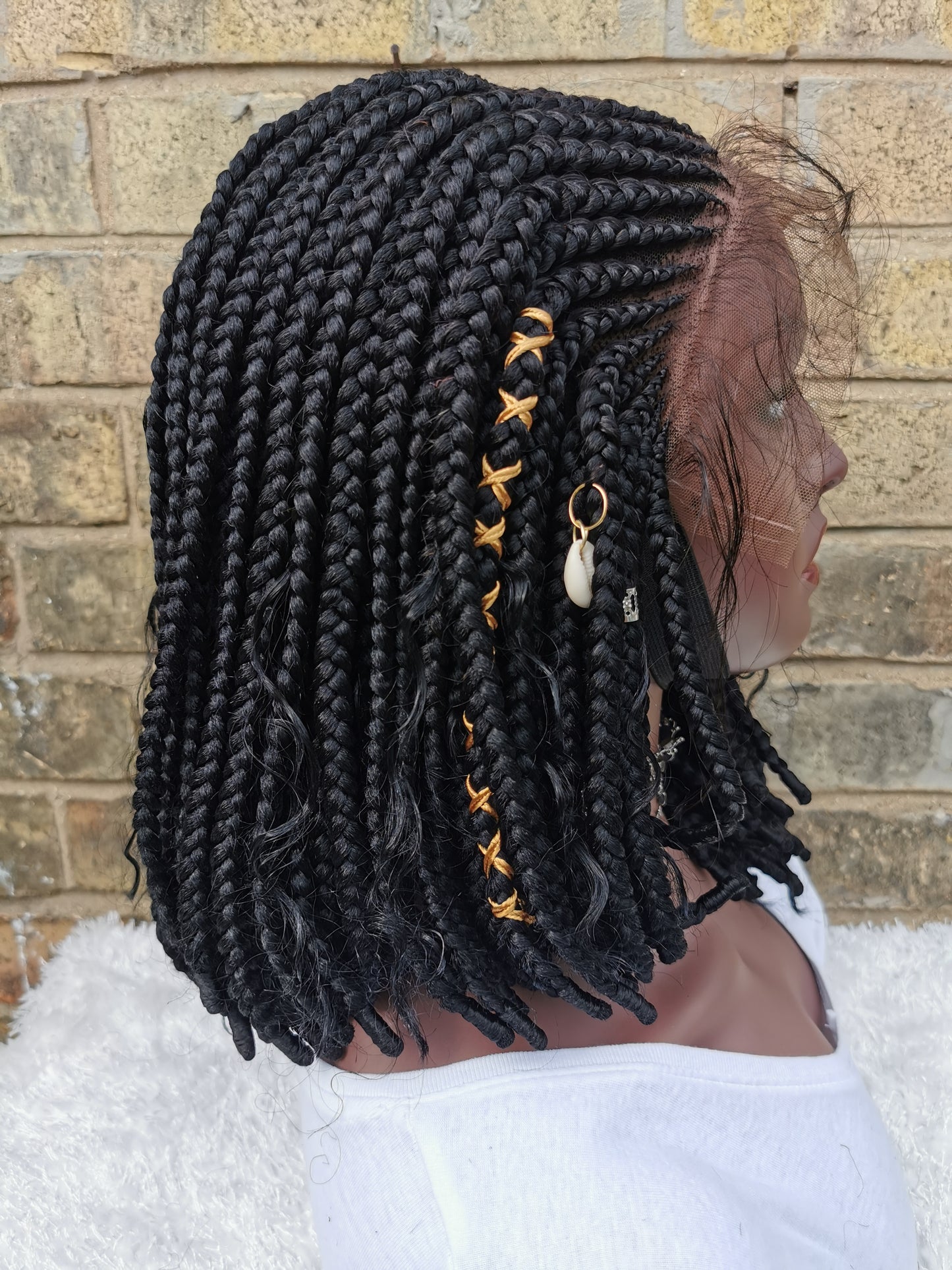 Braids Wig - Lace Front style - Tayo