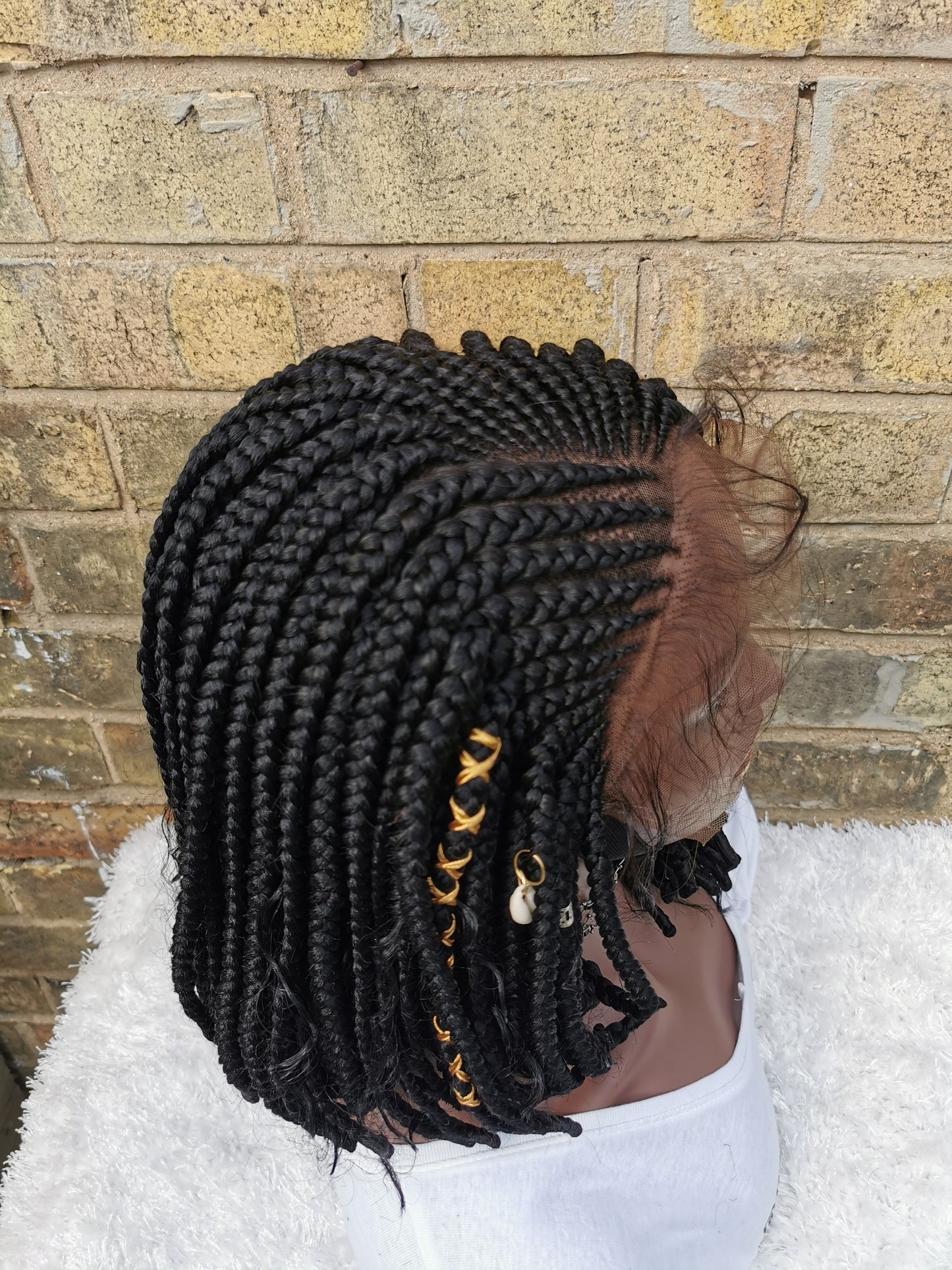 Braids Wig - Lace Front style - Tayo