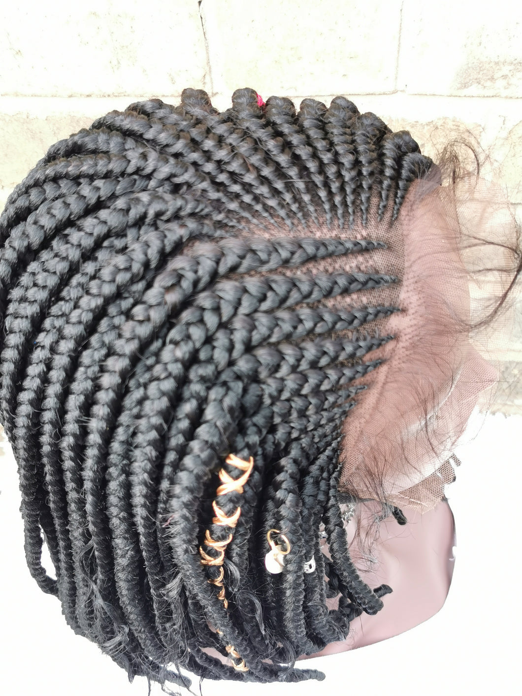 Braids Wig - Lace Front style - Tayo