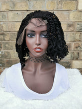 Load image into Gallery viewer, Lace Front Side Kinky Twists Wig - Tola
