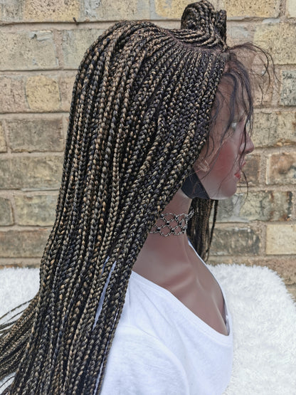 Lace Front Cornrow Wig - Toyosi