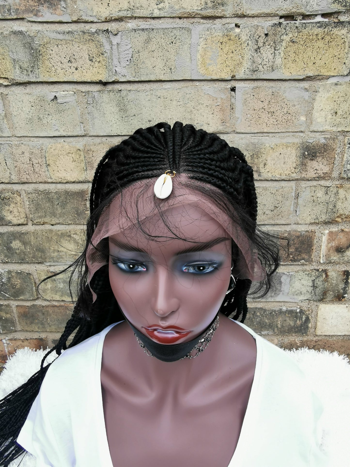 Full Lace Cornrow Wig - Lola
