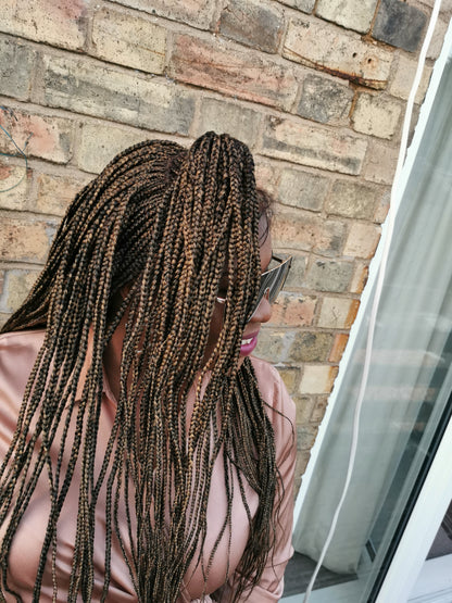 Lace Front Cornrow Wig - Toyosi