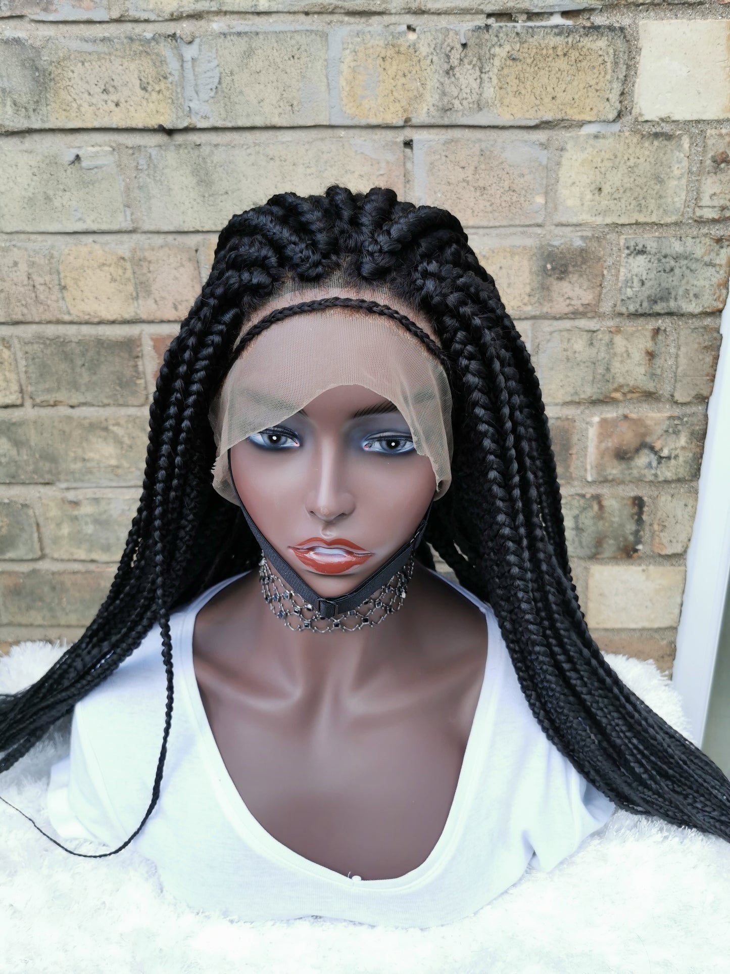 Box Braids Wig - Lace Closure- Sade