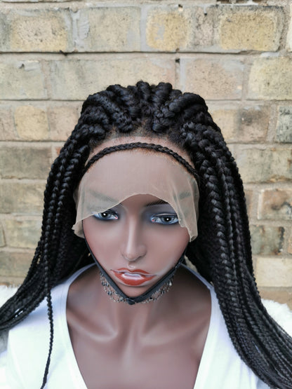 Box Braids Wig - Lace Closure- Sade