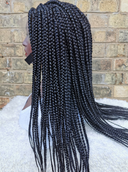 Box Braids Wig - Lace Closure- Sade