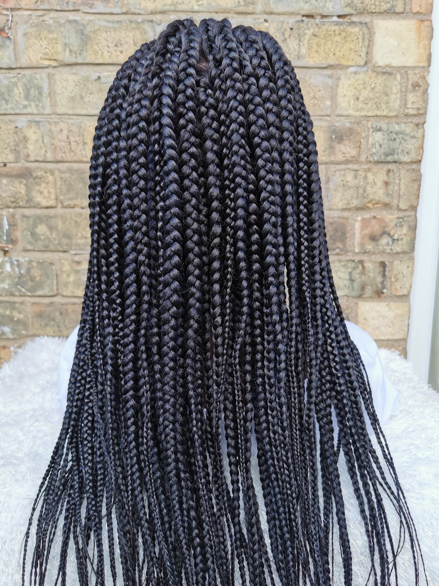 Box Braids Wig - Lace Closure- Sade
