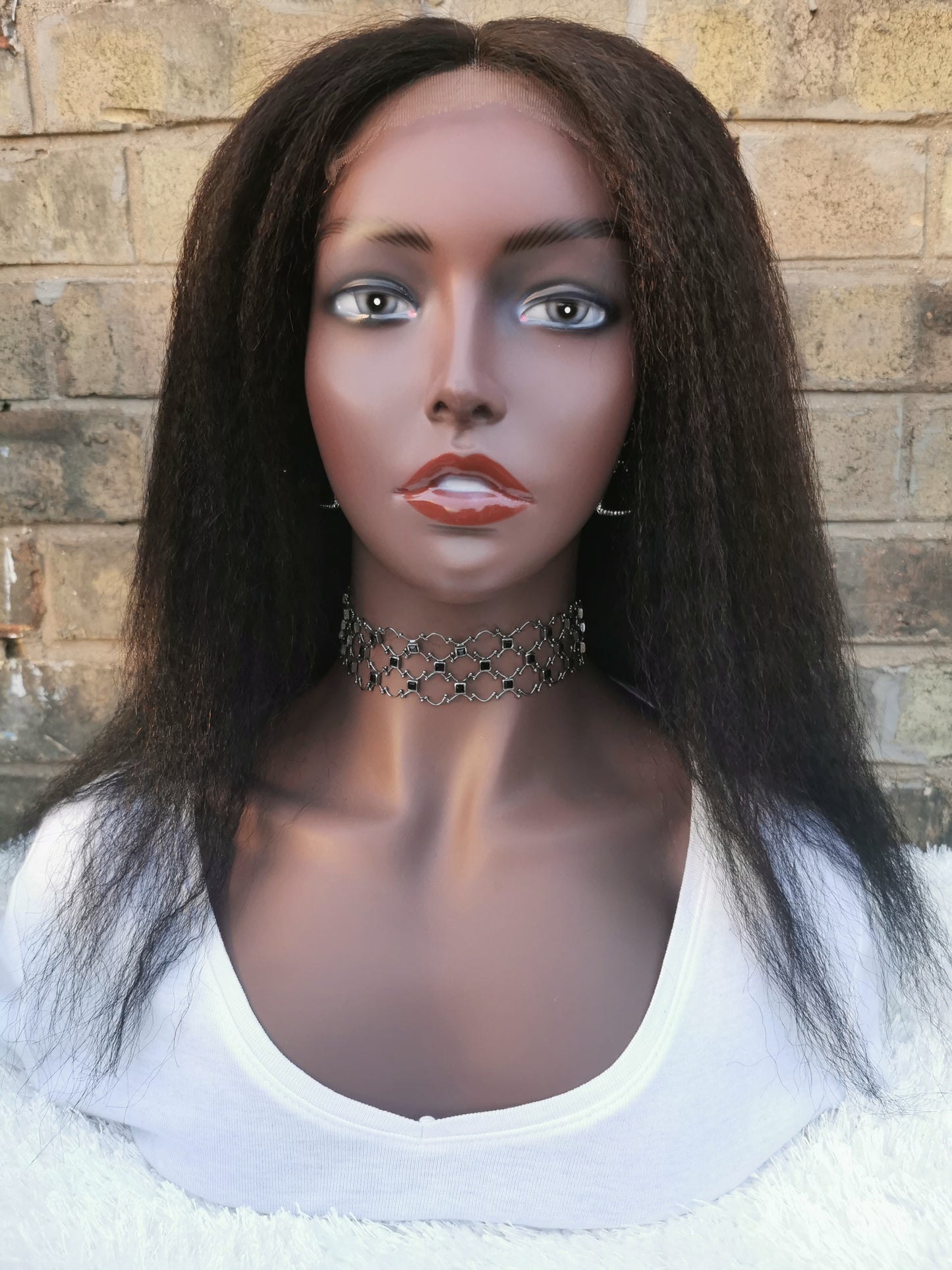 Brazilian Afro Kinky Straight Wig - Nadula