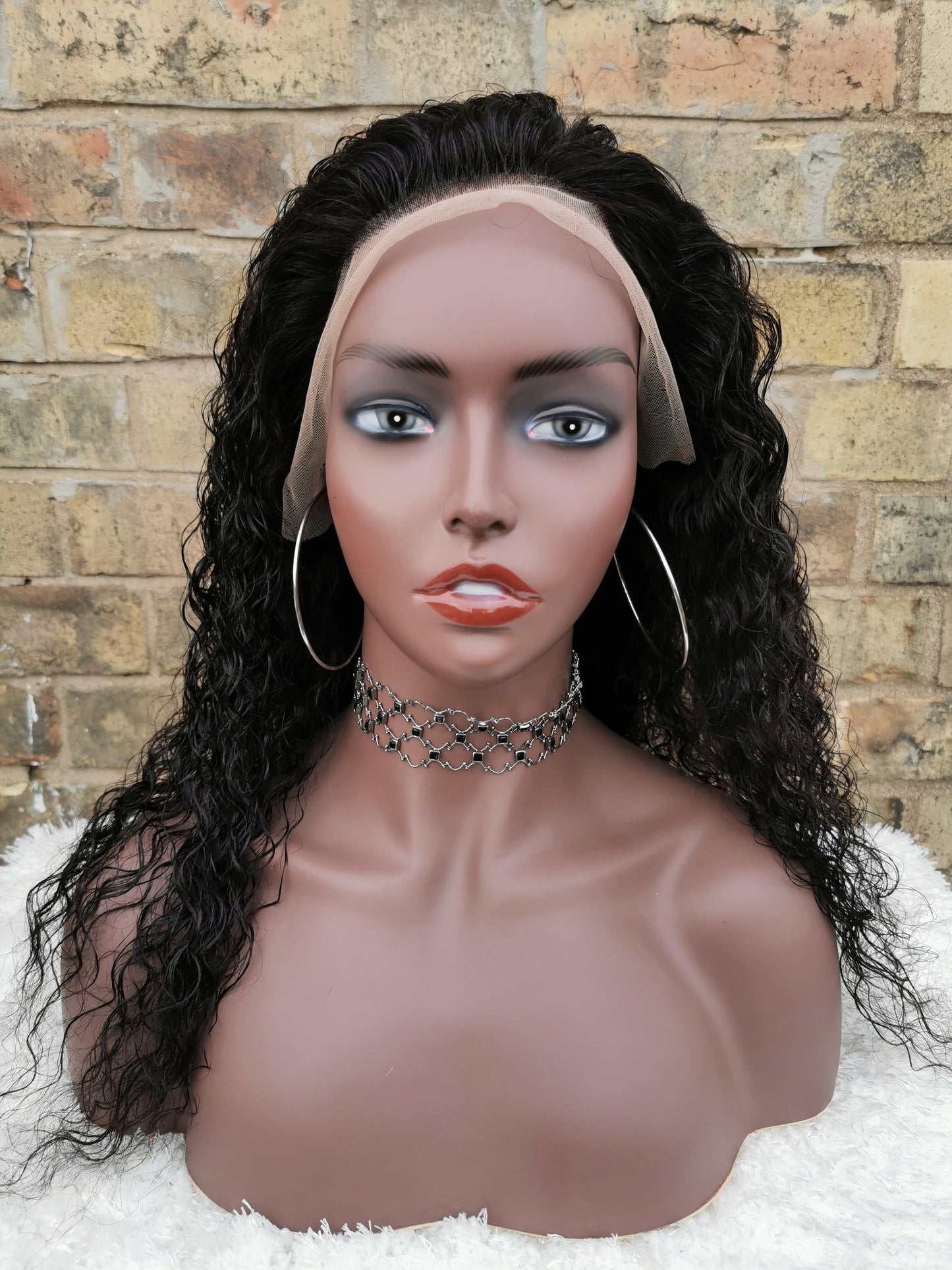 Virgin Italian Curly Human Hair Wig - Vivien