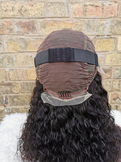 Virgin Italian Curly Human Hair Wig - Vivien