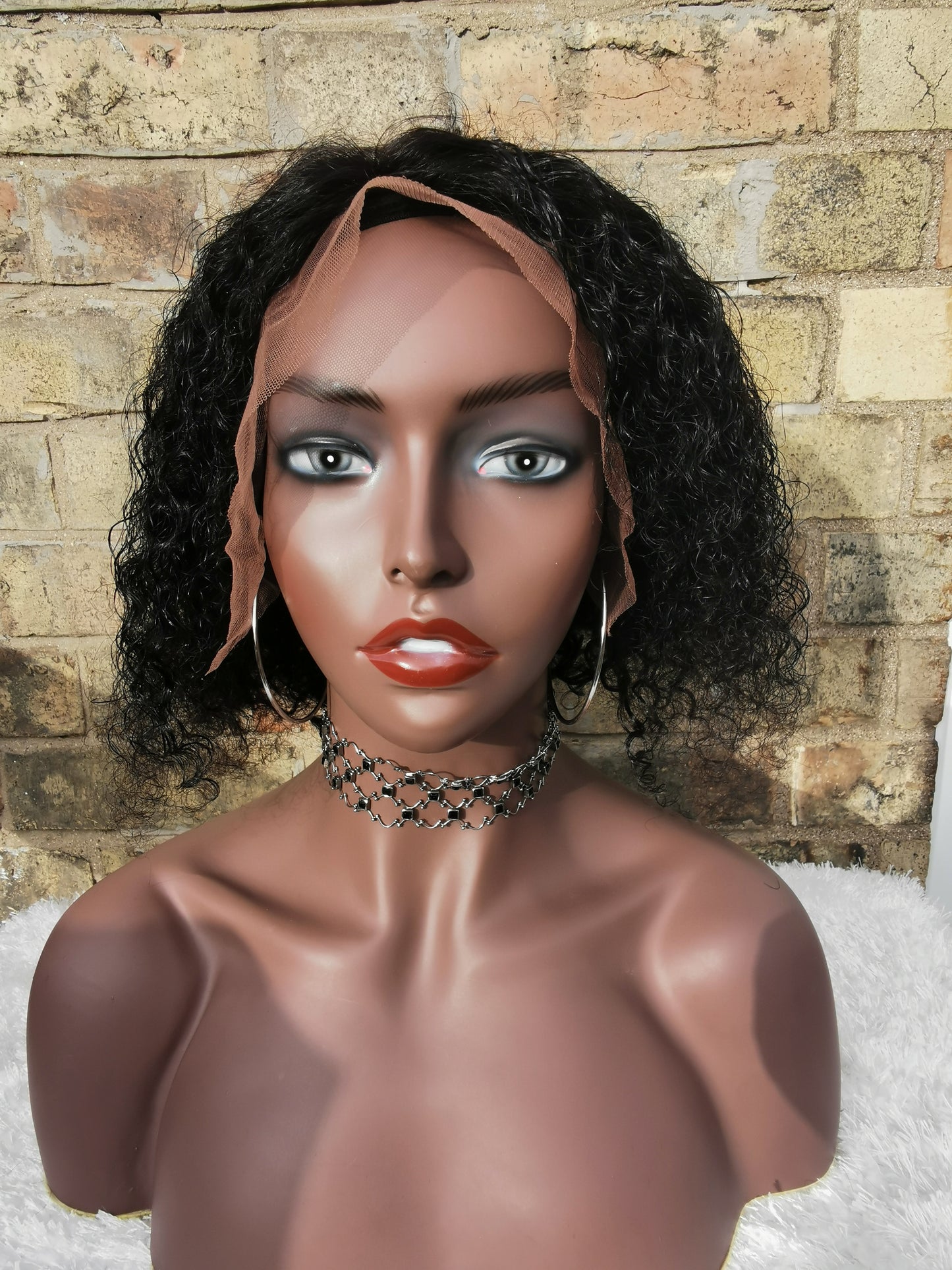 Curly Pixie Wig - Amanda