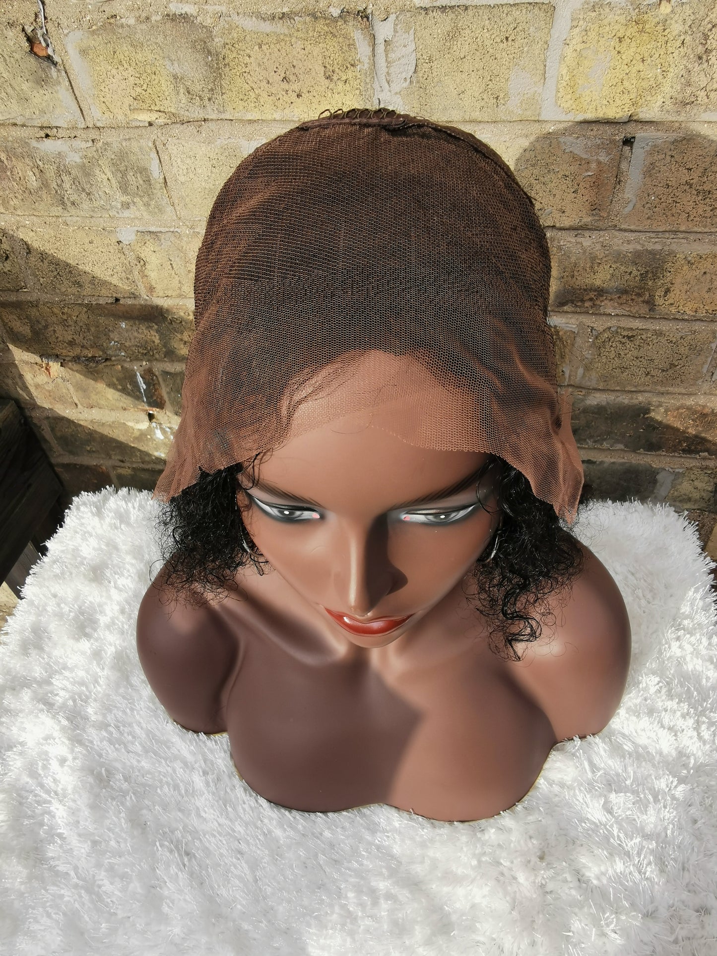 Curly Pixie Wig - Amanda