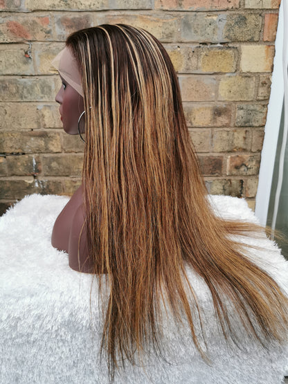 Brazilian Straight Lace Front Wig - Ariel