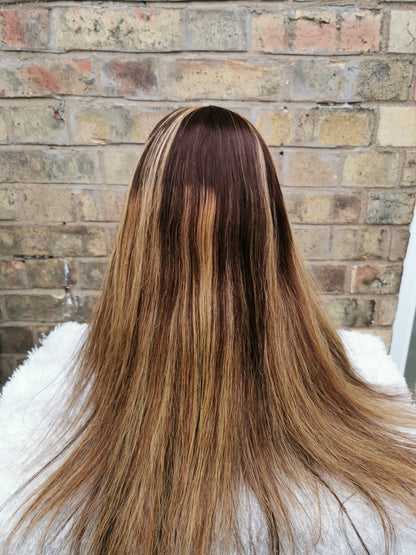 Brazilian Straight Lace Front Wig - Ariel
