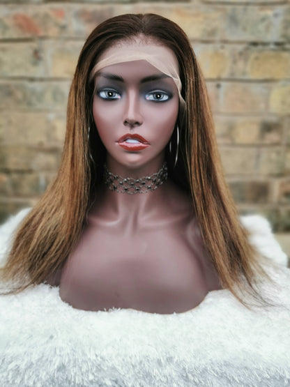 Brazilian Straight Lace Front Wig - Ariel