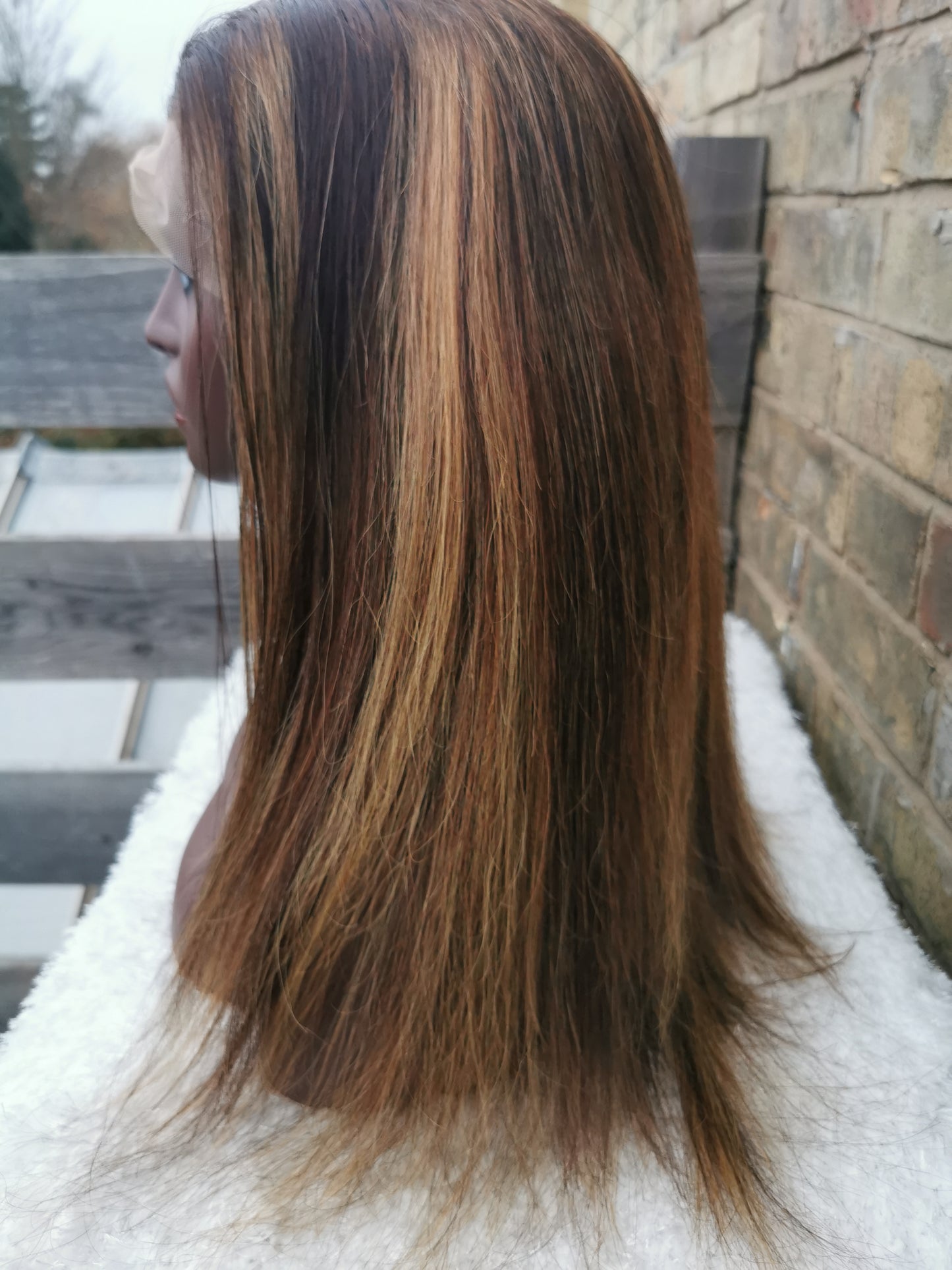 Brazilian Straight Lace Front Wig - Ariel