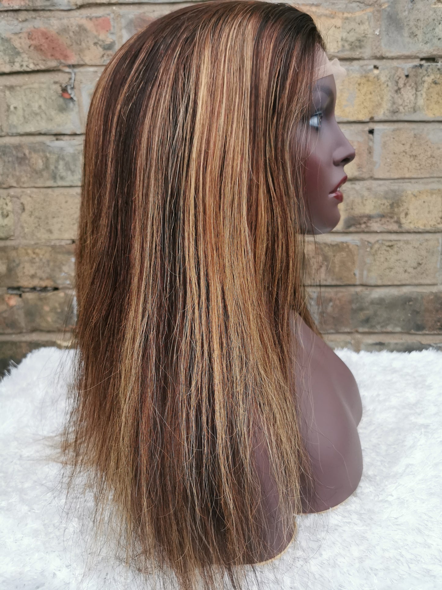 Brazilian Straight Lace Front Wig - Ariel