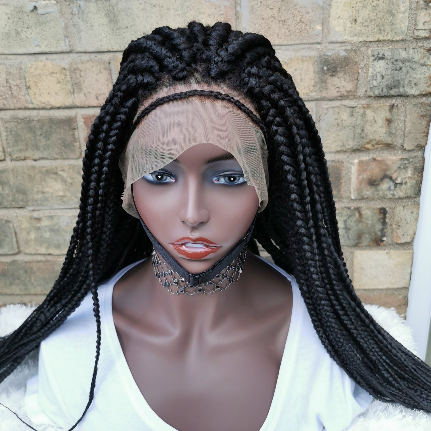 Box Braids Wig - Lace Closure- Sade