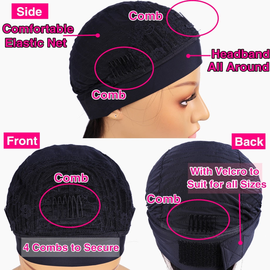 Kinky Curly Human Hair Headband Wig - Aria