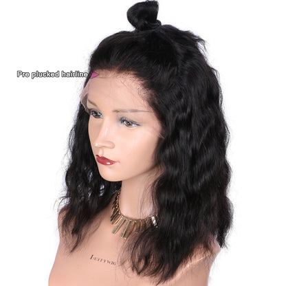 Short Bob Lace Front Wig - Indian Non- Remy Human Hair-Selina