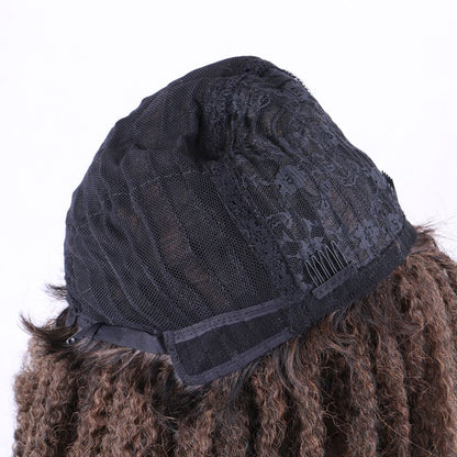 Afro Kinky Curly kanekalon Synthetic Wig