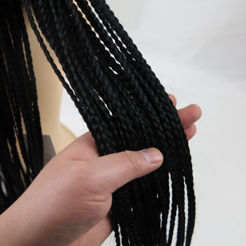 Synthetic Lace Front Braided Box Braids Wig