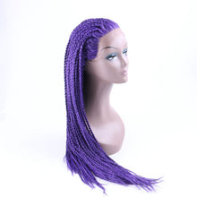 Load image into Gallery viewer, Synthetic Lace Front Braided Box Braids Wig
