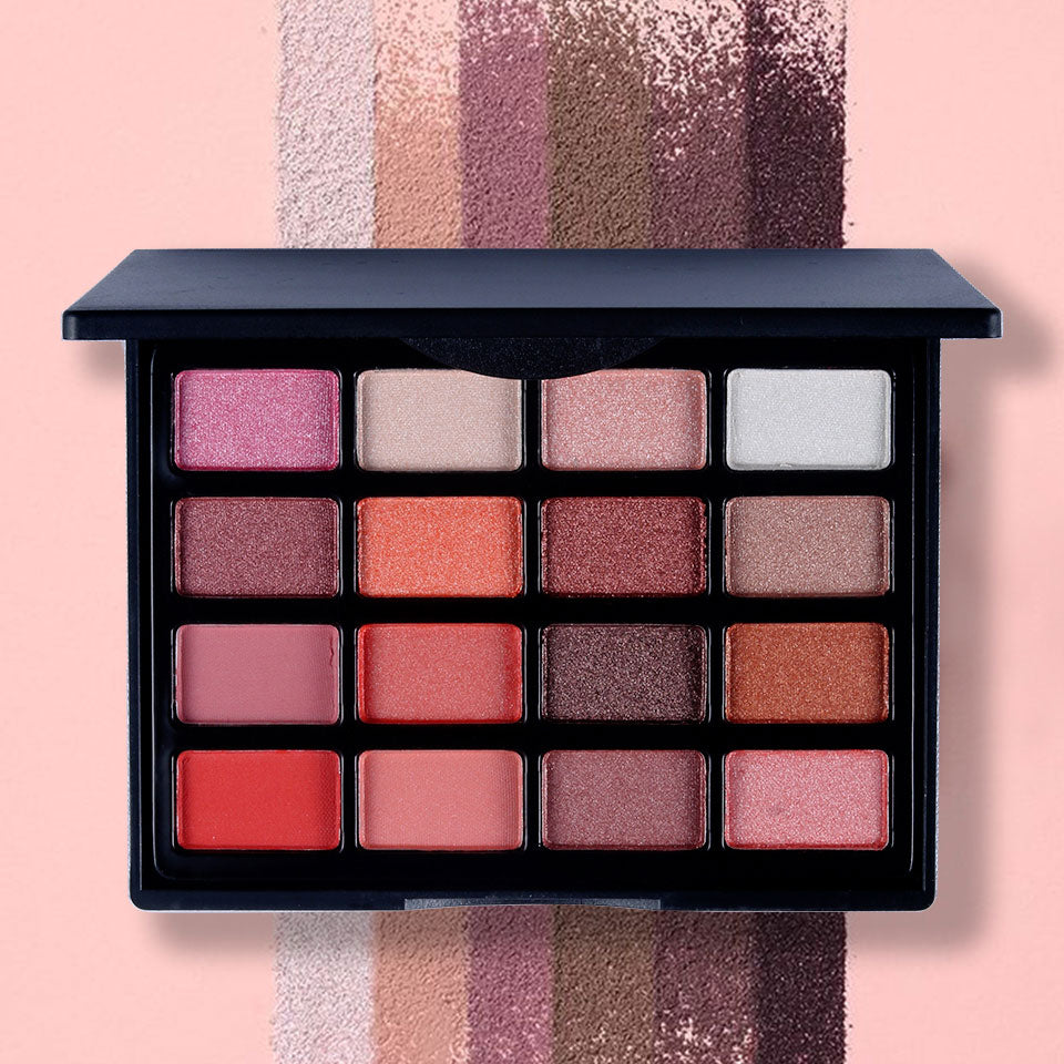 Matte/Glitter Eye-shadow Palette