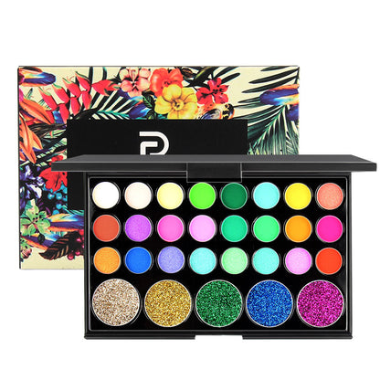 Matte/Glitter Eye-shadow Palette