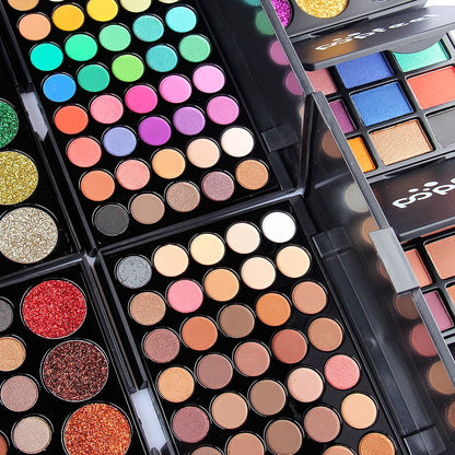 Matte/Glitter Eye-shadow Palette
