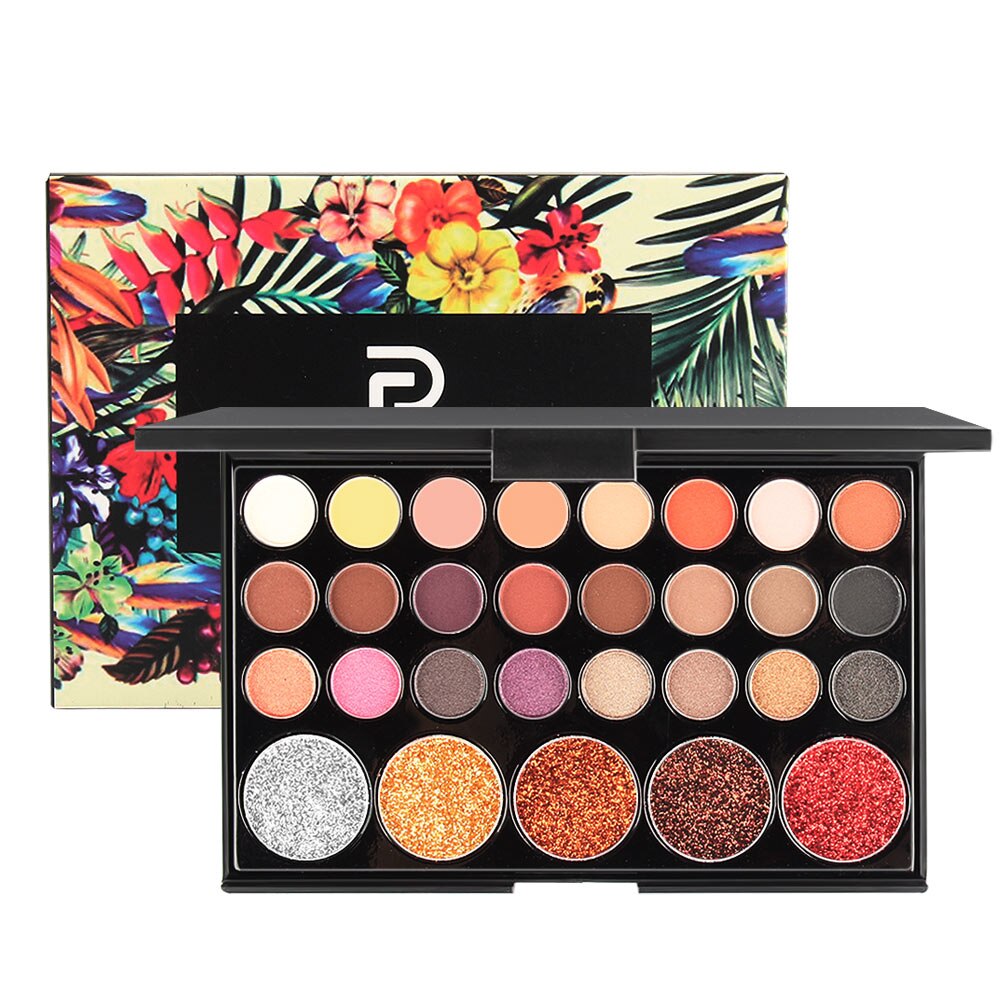 Matte/Glitter Eye-shadow Palette