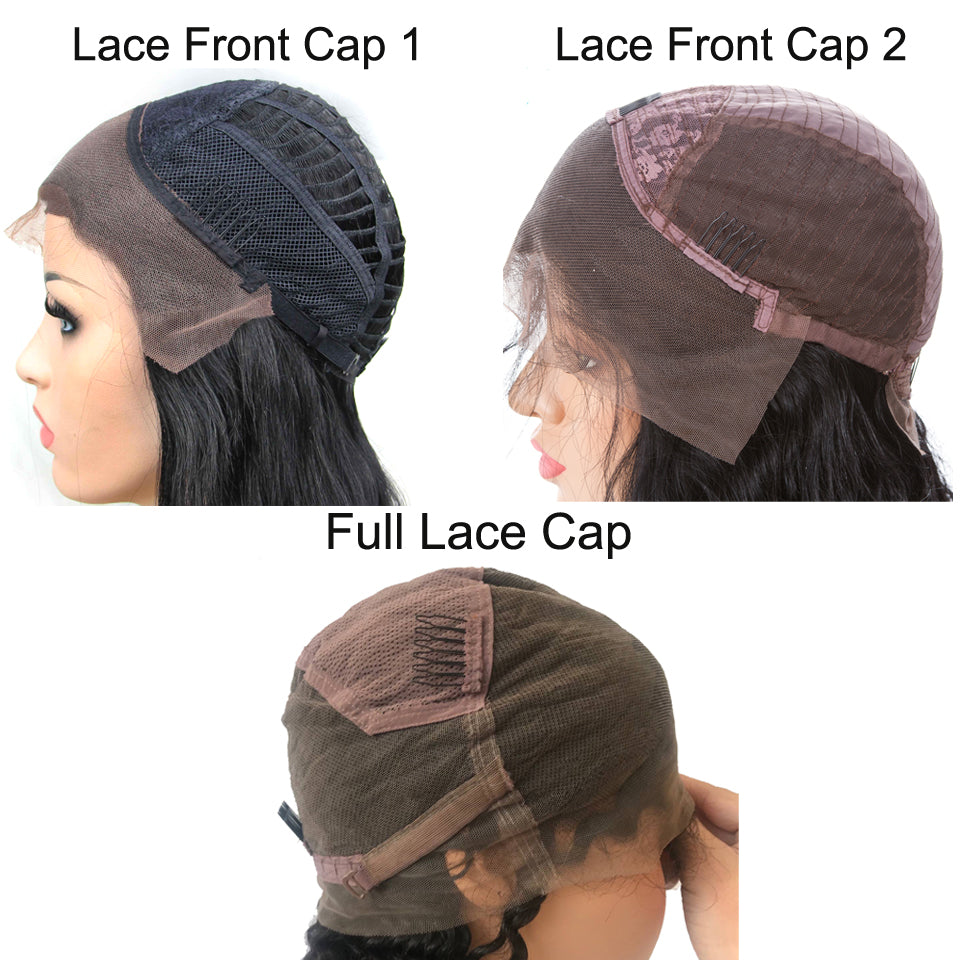 Pre Plucked Glueless Lace Front Human Hair Wigs With Baby Hair 8-24 Brazilian Remy Straight Full Lace Human Hair Wigs For Women