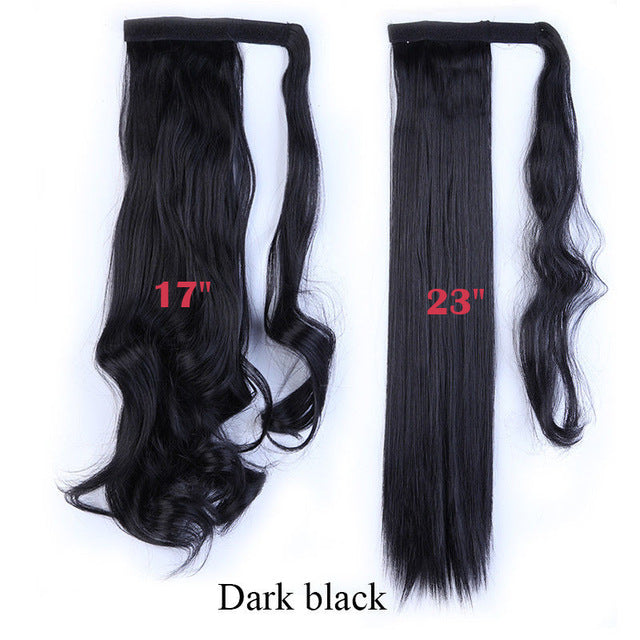 Long Clip In Wrap around Synthetic Ponytail