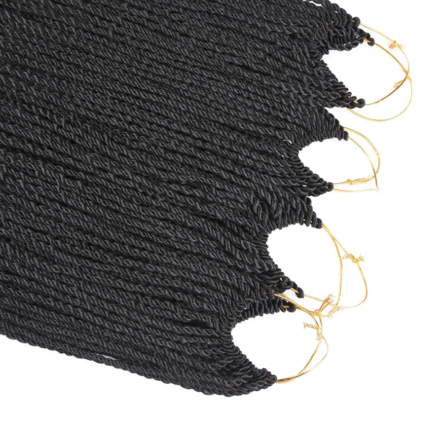 Senegalese Twist Crochet Braids Synthetic Hair Extension with Curly Ends