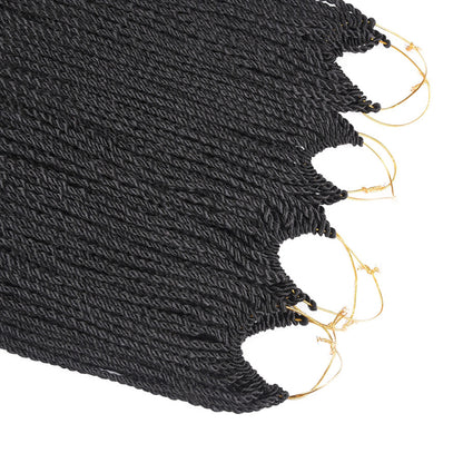 Senegalese Twist Crochet Braids Synthetic Hair Extension with Curly Ends