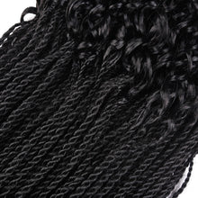 Load image into Gallery viewer, Senegalese Twist Crochet Braids Synthetic Hair Extension with Curly Ends
