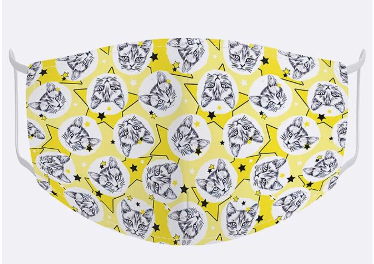 Breathable Reusable & Washable Handmade Cotton Fashion Face Masks