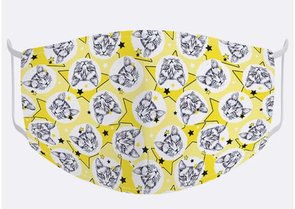 Breathable Reusable & Washable Handmade Cotton Fashion Face Masks