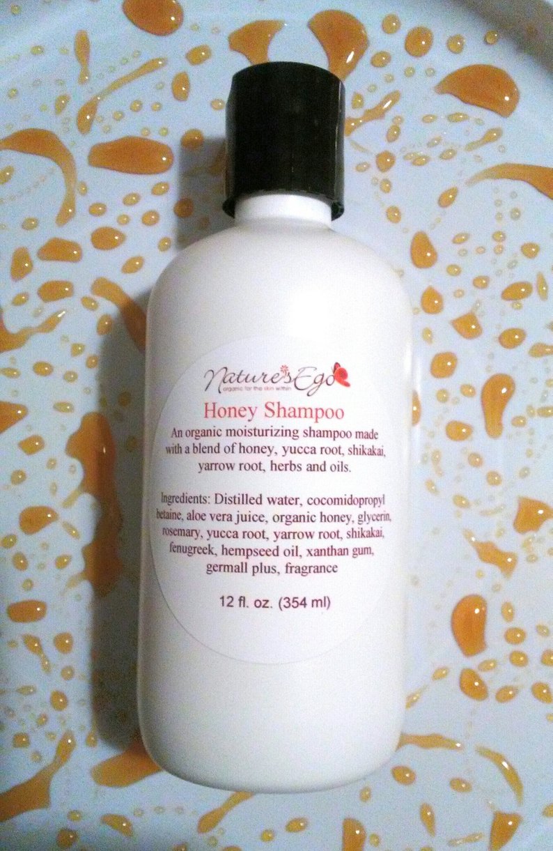 Honey Shampoo (yucca root, shikakai, yarrow root)