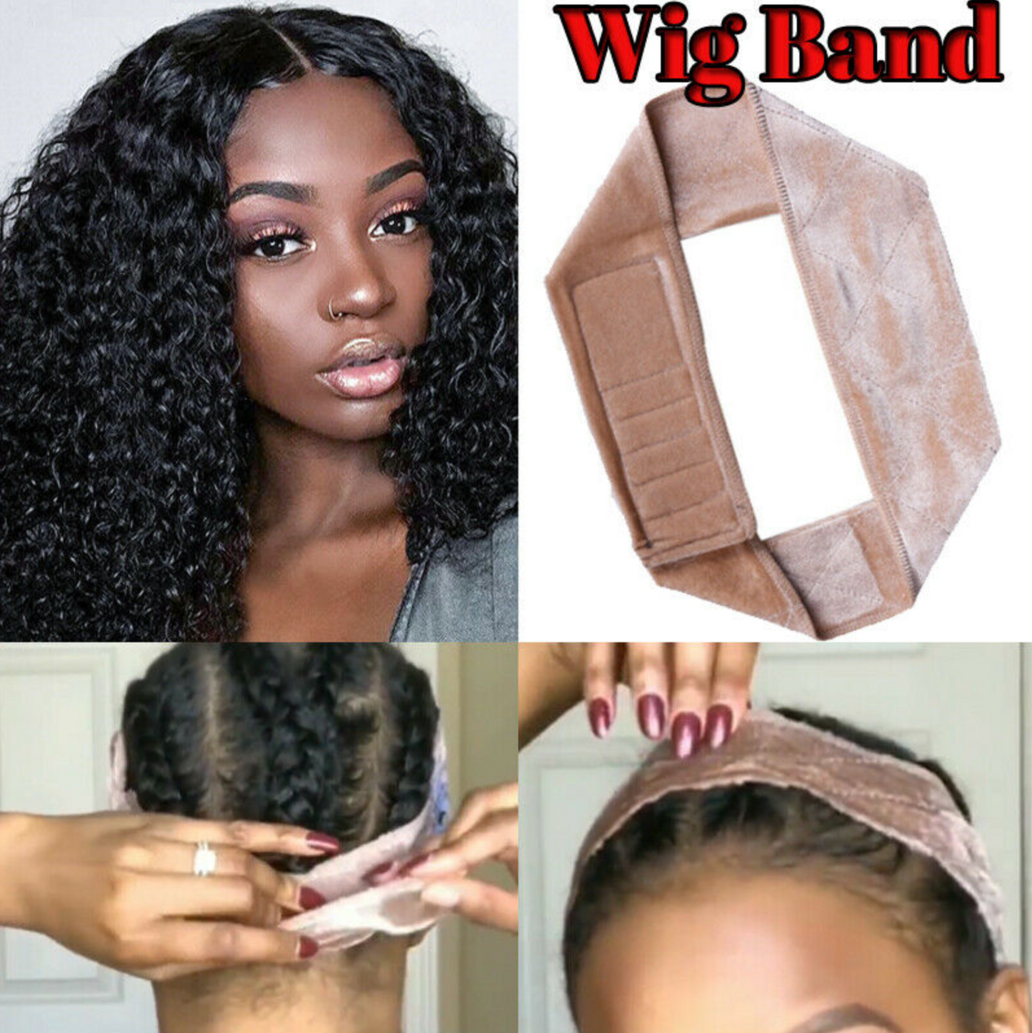 Wig grip band