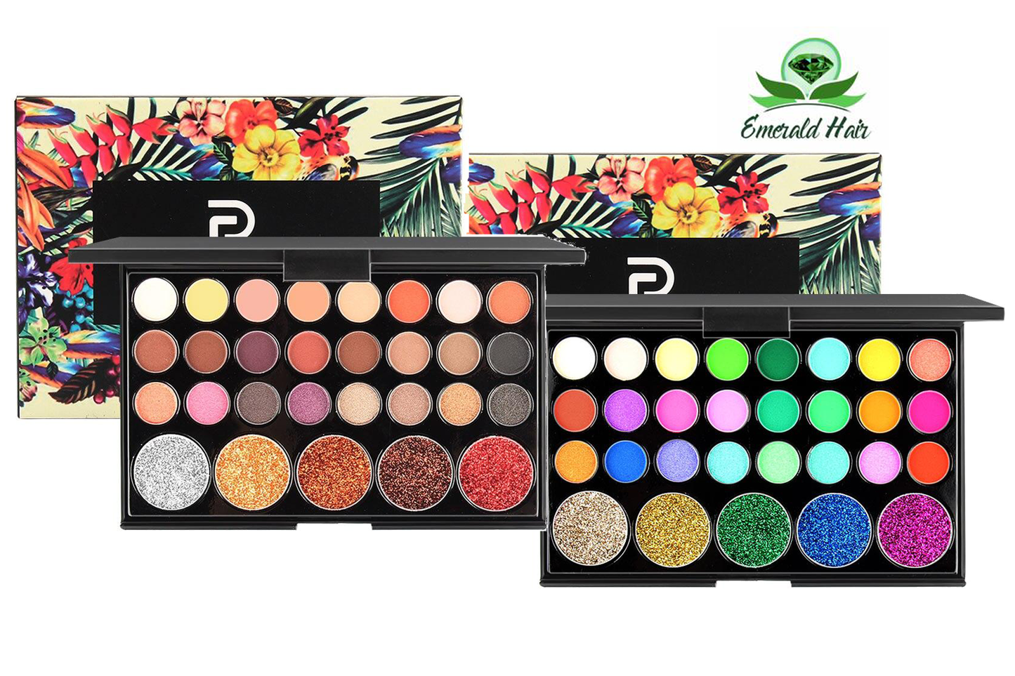 Matte/Glitter Eye-shadow Palette