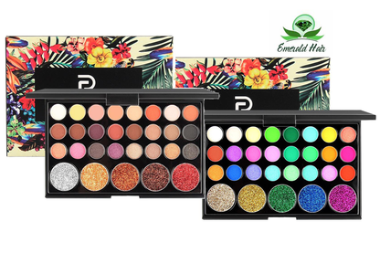 Matte/Glitter Eye-shadow Palette